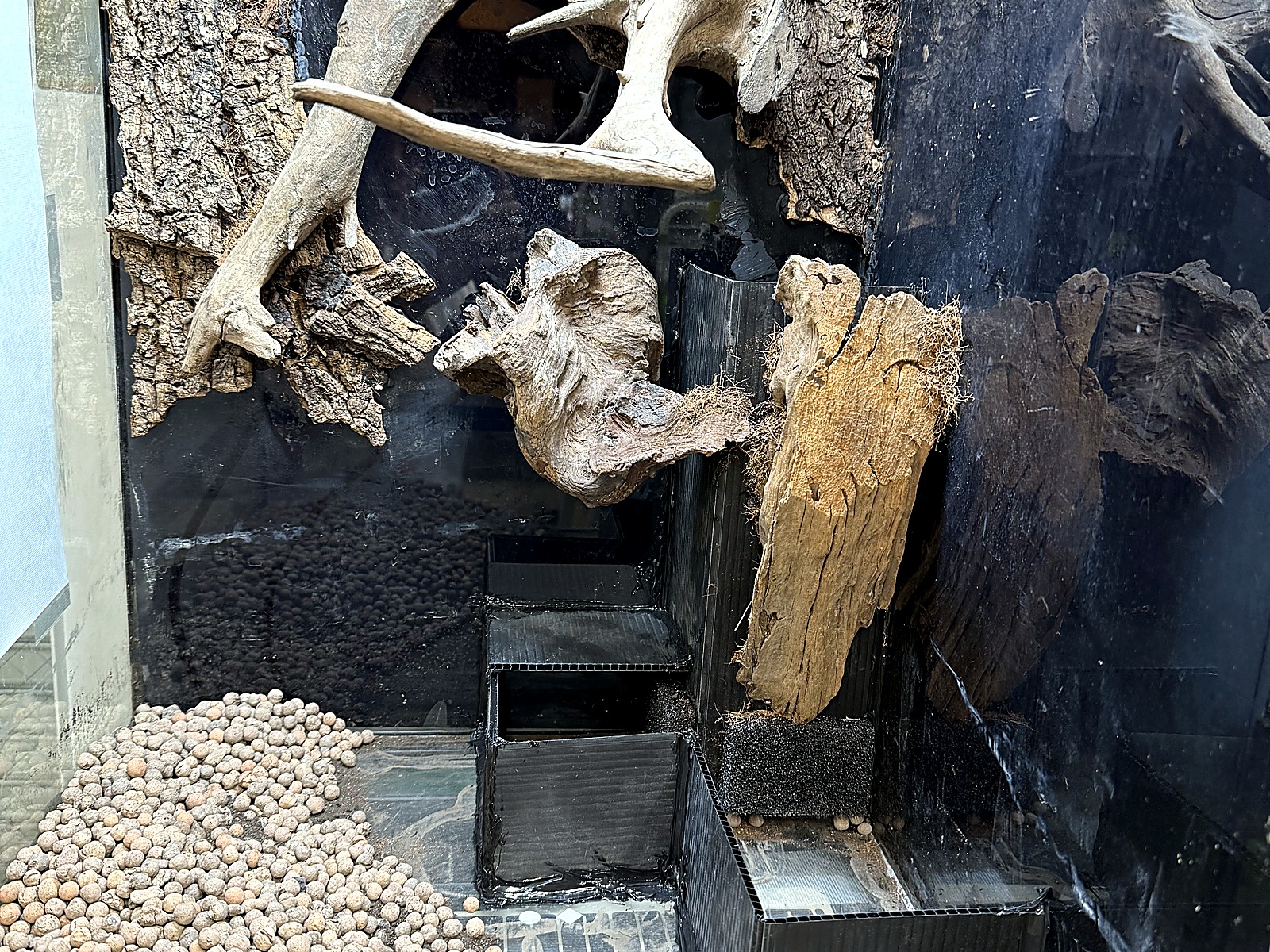 水槽内での仮組みイメージ