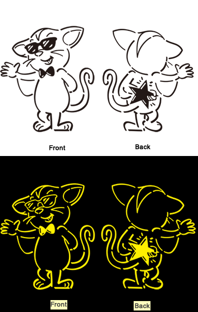 ドヤ顔！アニマルシャツの画像