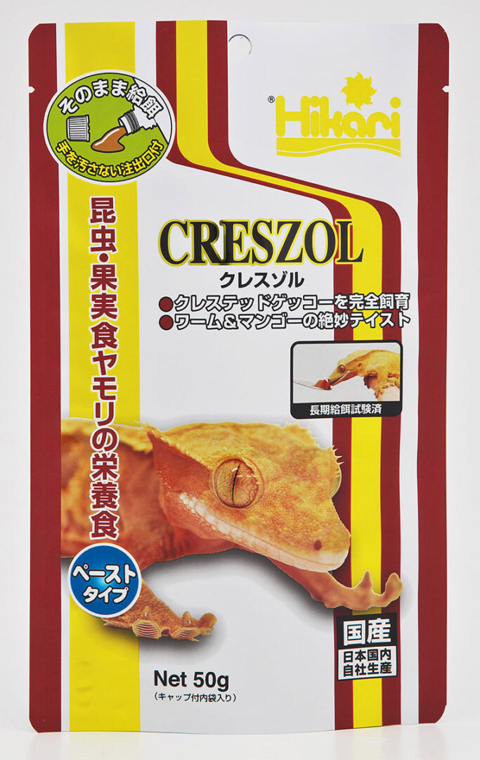 クレスゾル 50g　昆虫・果実食ヤモリの栄養食のメイン画像