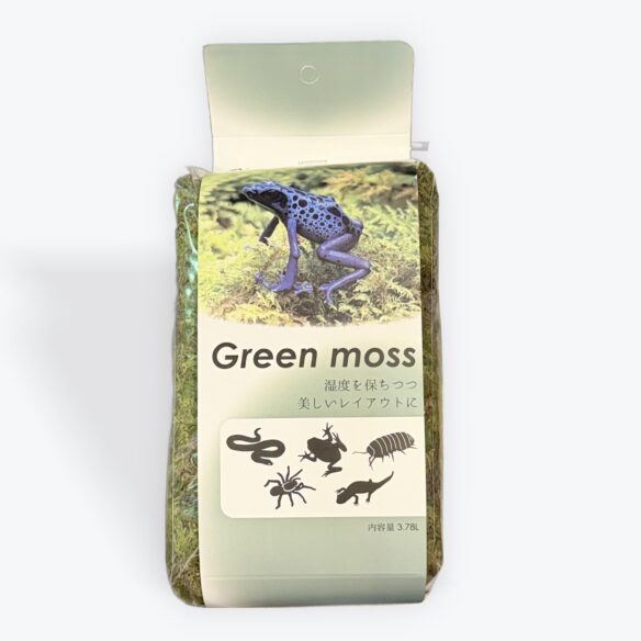 グリーンモス乾燥苔3.78L｜苔・テラリウム用品のメイン画像
