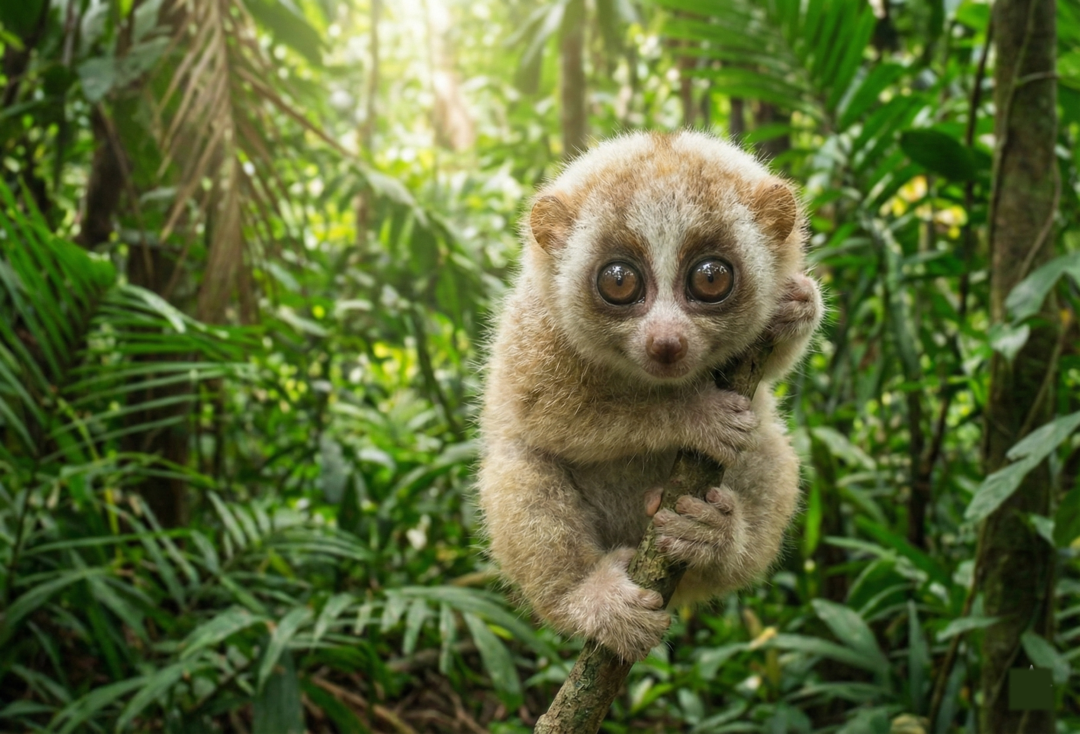 スローロリス 国内CBベビー（個体登録票付属）本予約用のメイン画像