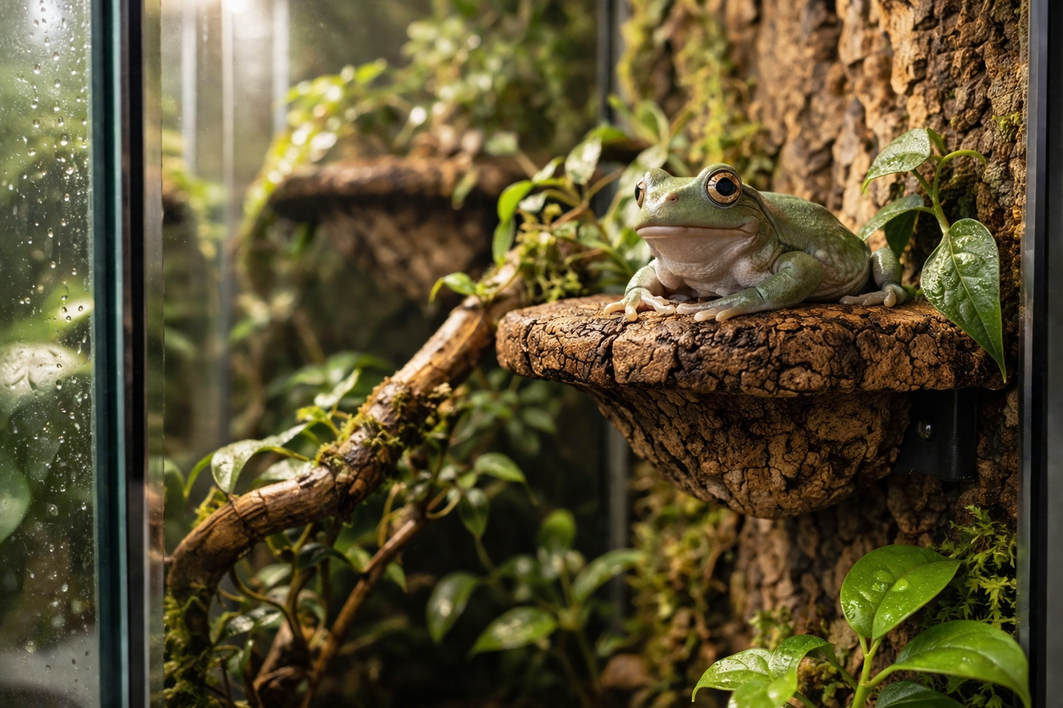 前面寄りに設置されたマッシュルームレッジ