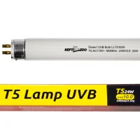 T5 UVB10.0 灯 24W&カバーコンボキット 紫外線ライト UVライト バスキングライトの画像1