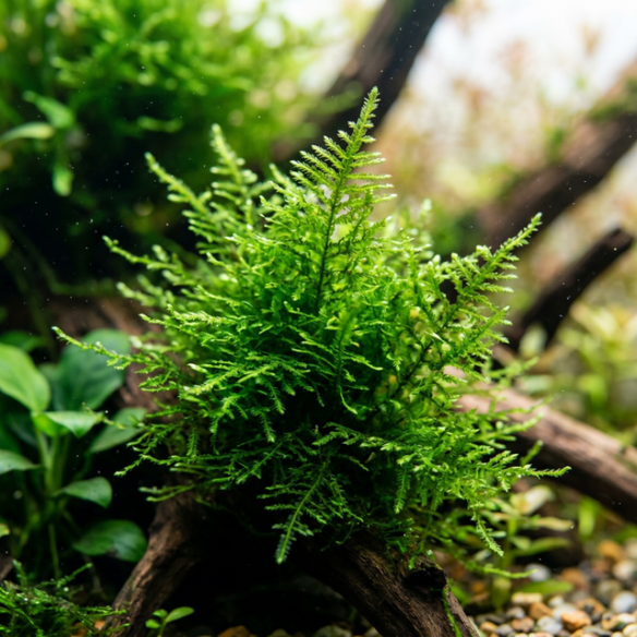 国産ウィローモス 活着しやすい水草｜エビ水槽にものメイン画像